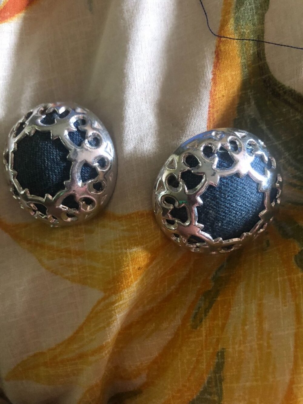 Clip on earrings